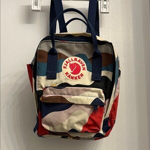 Limited Edition Fjallraven Kånken multi-colored Camouflage Backpack
